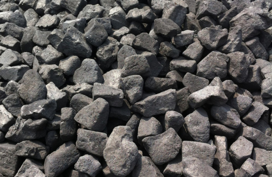 Grande cenere 80-120mm di calore 31000 Kj/Kg 8% del combustibile solido del coke dell'alto grado basso di S