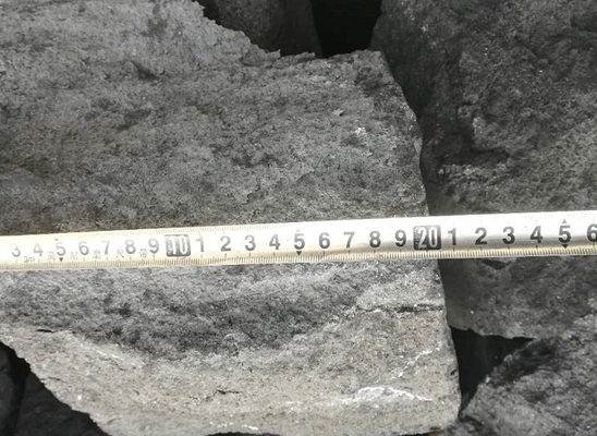 Coke della fonderia di 150-250MM nella fabbricazione dell'acciaio/piante Sulpher basso del cemento