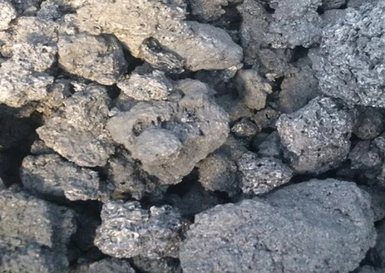 Funzionale calcinato nero del combustibile 1-3mm/1-5mm del coke di petrolio multi