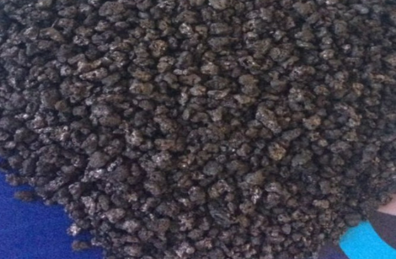 Funzionale calcinato nero del combustibile 1-3mm/1-5mm del coke di petrolio multi