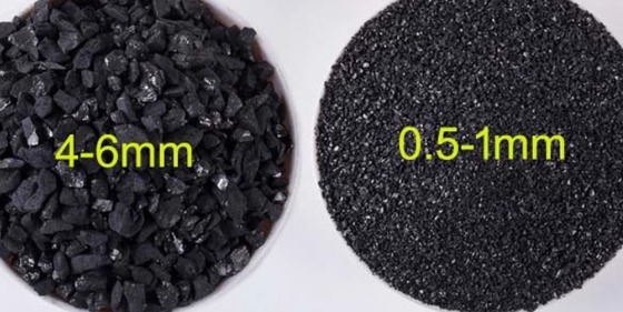 Il carbone antracite additivo su misura del carbonio di dimensione spolverizza la temperatura di lavoro 1300-1400℃